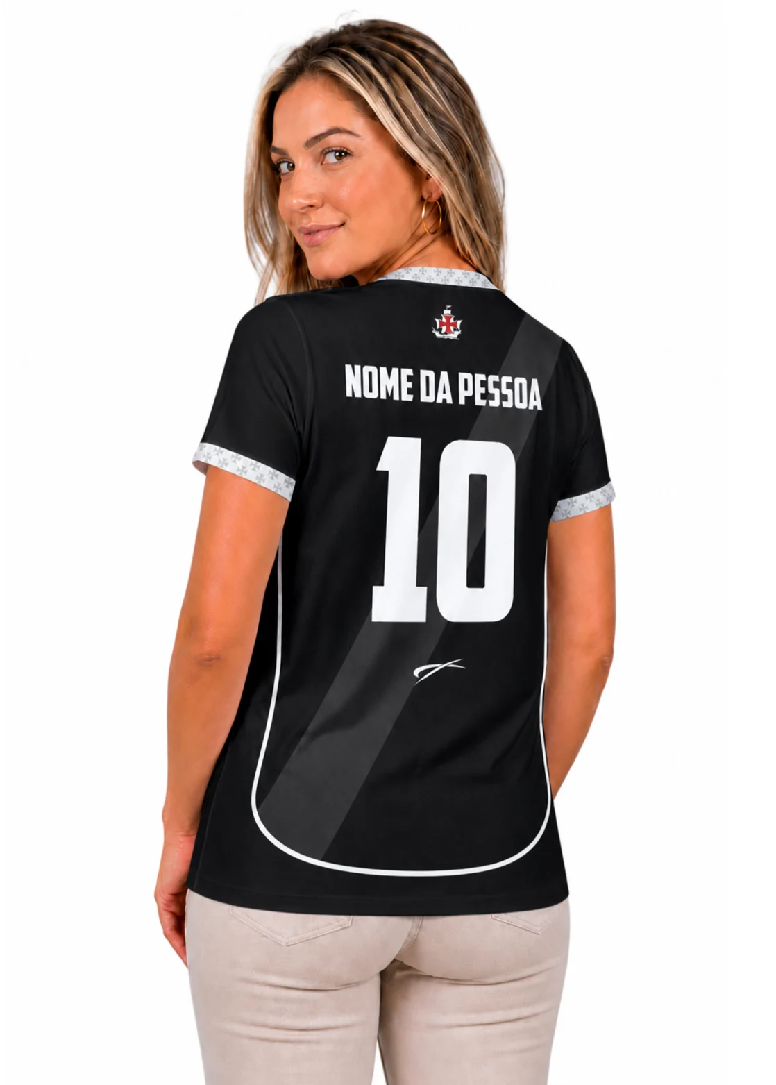Camisa Jogador Unissex Vasco da Gama - Branco