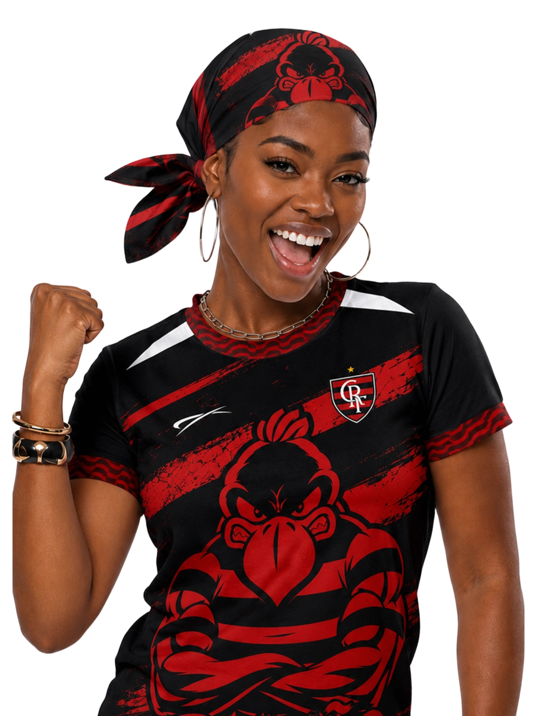 Bandana Rubro Negro