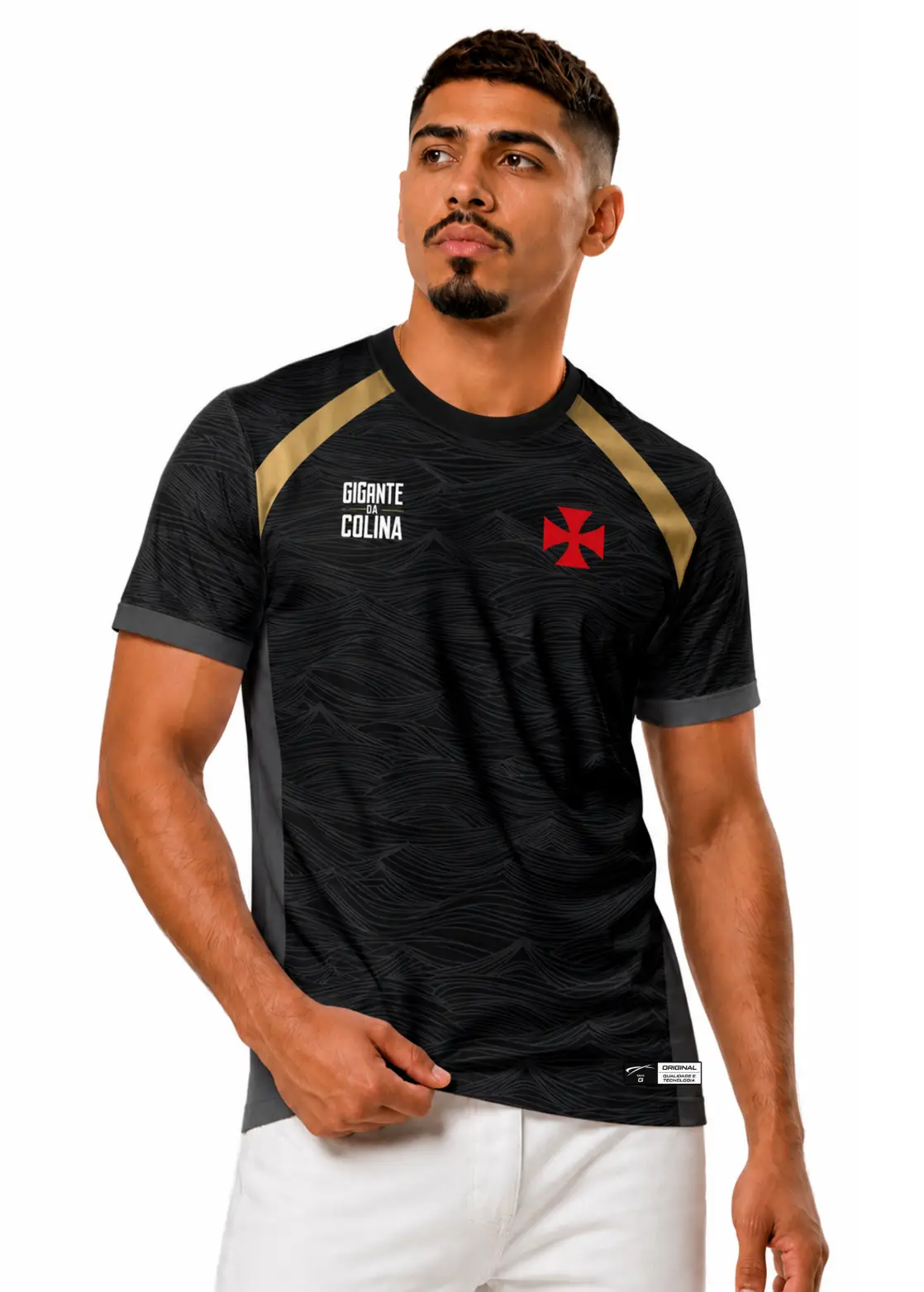 Camisa Casual Unissex Vasco da Gama - Escura