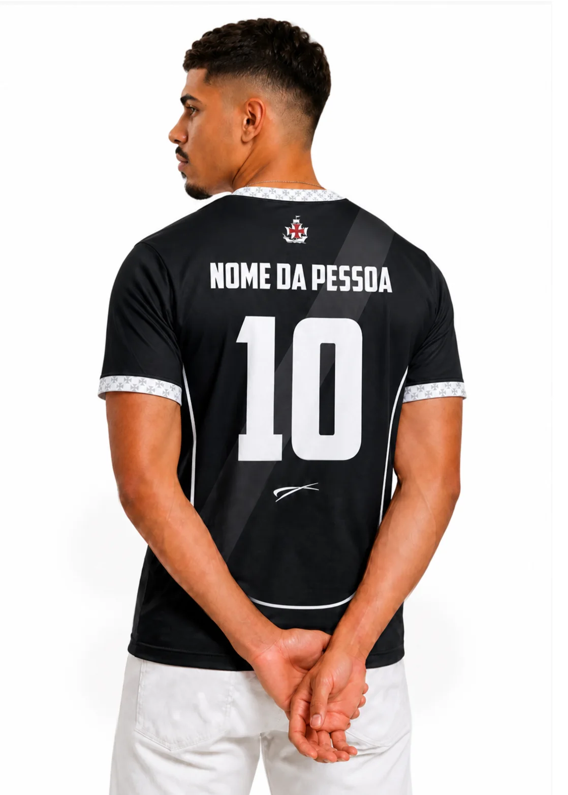 Camisa Jogador Unissex Vasco da Gama - Branco