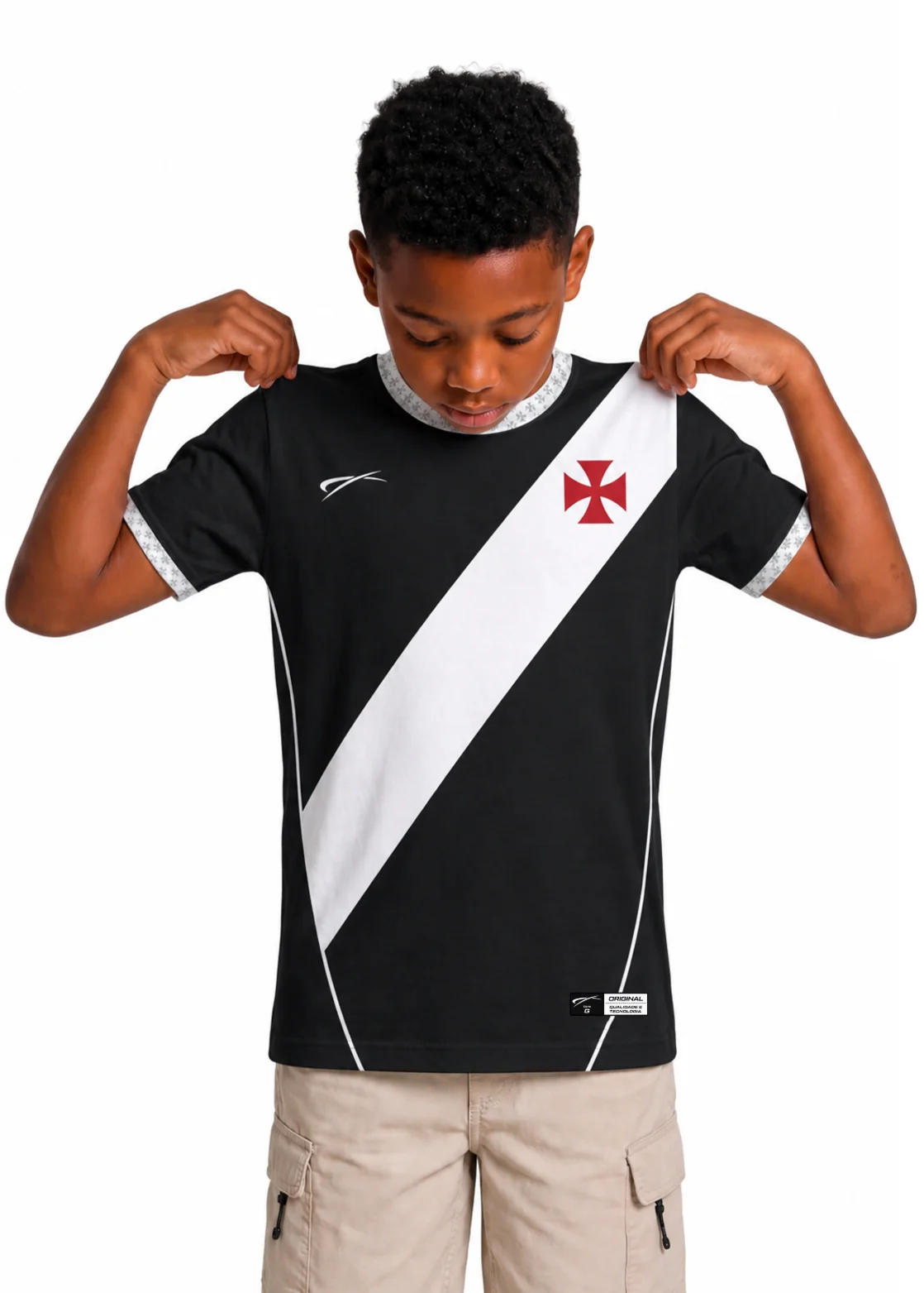 Camisa Infantil Jogador Unissex Vasco da Gama