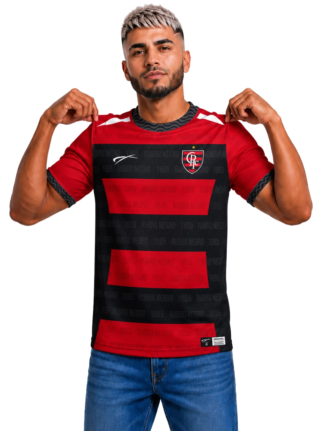 Camisa Jogador Unissex Rubro Negro