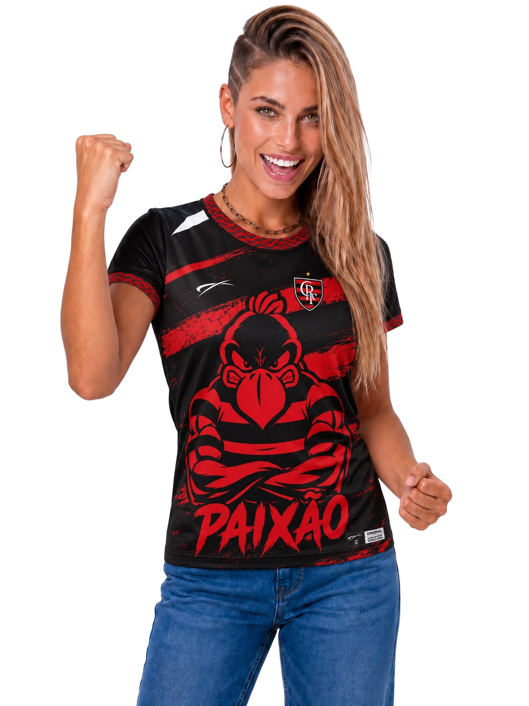 Camisa Rubro Negro
